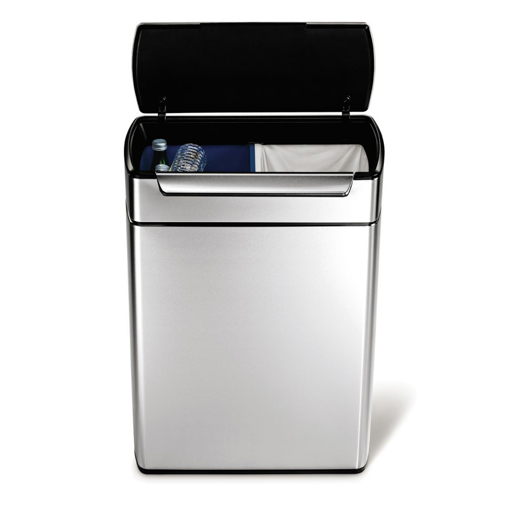 タッチバーカン分別タイプ48l Cw18 Simplehuman シンプルヒューマン Sempre Jp 公式通販 家具 雑貨 インテリアショップのセンプレ